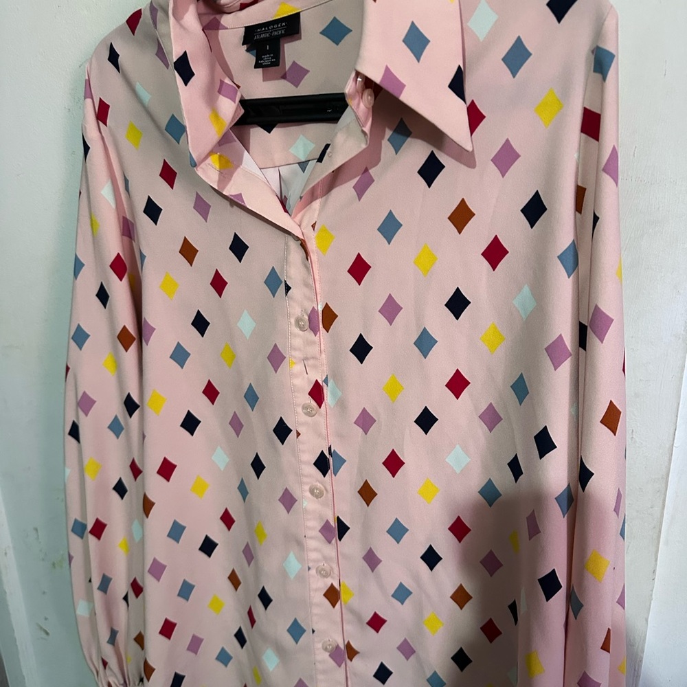 Halogen x Atlantic Pacific Blouse